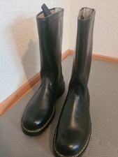Stiefel leder schwarz gebraucht kaufen  Karlsruhe
