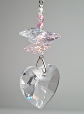 Crystal heart cascade for sale  LOUTH