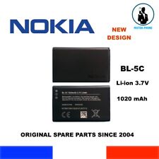 NEW GENUINE BATTERY NOKIA OEM BL5C BL-5C NEW DESIGN 1020mAh 3,8Wh 3,7V ORIGINAL, usado comprar usado  Enviando para Brazil