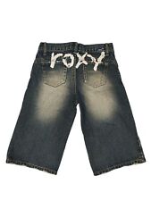 Shorts jeans Roxy vintage bumslider infantil tamanho 12 azul estampa de bumbum angústia comprar usado  Enviando para Brazil