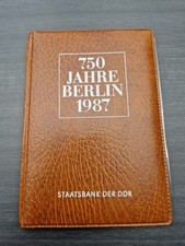 Münzmappe ddr 1987 gebraucht kaufen  Altruppin