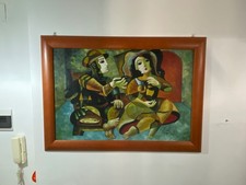 Quadro pittore modella usato  Ravanusa
