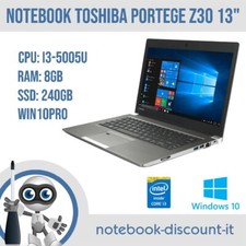 Notebook toshiba portege usato  Arezzo