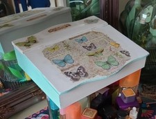 Upcycled mini writing for sale  BOLTON