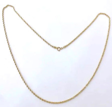 catena collana vintage corda oro 18kt 750 102gr usato catena collana vintage corda oro 18kt 750 102gr usato Casapesenna