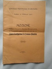Mozione 1912 consiglio usato  Venezia