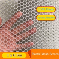 Protetor de plástico HDPE cerca de tela de malha varanda deck rede de segurança forte flexível comprar usado  Enviando para Brazil