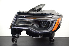 Perfeito! Farol esquerdo 2017-2021 Grand Cherokee xenônio SRT8 preto LH NÃO AFS fabricante de equipamento original, usado comprar usado  Enviando para Brazil