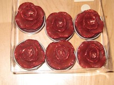 Teelichter rote rosen gebraucht kaufen  Seevetal
