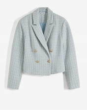 Neu bouclé blazer gebraucht kaufen  Deutschland