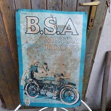 Targa vintage b.s.a. usato  Savignano sul Panaro