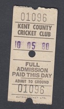 Ticket kent county for sale  HOVE