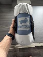 Schlafsack camping nordkap gebraucht kaufen  Kissenbrück