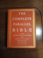 Complete parallel bible for sale  Buchanan