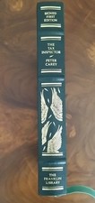 Signed The Tax Inspector by Peter Carey First Edition The Franklin Library, usado comprar usado  Enviando para Brazil