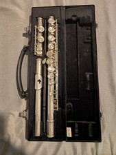 Usado, Flauta Yamaha YFL 222 furo aberto com estojo rígido (VEJA DESCRIÇÃO) comprar usado  Enviando para Brazil
