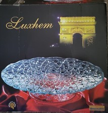 Tortenplatte glas fuß gebraucht kaufen  Wolmirstedt