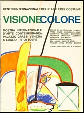 Visione colore poster usato  Torino