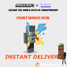 ✅Minecraft 🖌️ DLC Paint Wings | Código Bedrock Edition⚡ENTREGA INSTANTÂNEA⚡ comprar usado  Enviando para Brazil