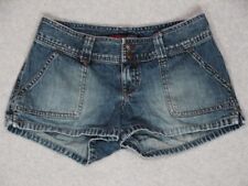 MINI SHORTS JEANS FEMININO JJ05459 MUITO BOM **AEROPOSTALE** tamanho 1/2 MÉDIO comprar usado  Enviando para Brazil