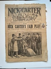 Nick Carter’s Fair Play; The Great Detective’s One Cent Fee-Vol 1,No 135-(1894) comprar usado  Enviando para Brazil