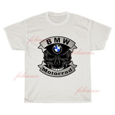 Nova Camisa BMW Motorrad Logotipo Caveira Camiseta Americana Engraçada Tamanho P a 5XL comprar usado  Enviando para Brazil