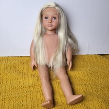 Usado, Boneca Battat Our Generation 18" cabelo loiro olhos azuis cinza excelente estado usado comprar usado  Enviando para Brazil