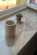 Cream marble tumbler for sale  LONDON