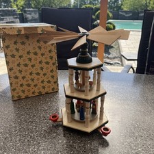 Weihnachtspyramide holz 2stöc gebraucht kaufen  Parsau