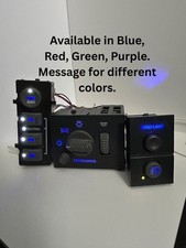 1999 - 2002 Silverado Sierra Tahoe Yukon Kit de Interruptor de Painel LED Azul Branco comprar usado  Enviando para Brazil