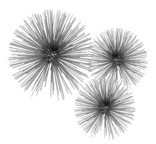 Silver metal starbursts for sale  Conyers