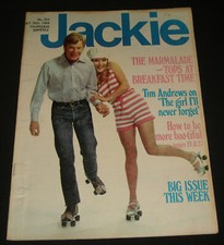 JACKIE MAG - 1960s POP BEAT MOD TORANJA FLOR DE LYS LARANJA BICICLETA BEE GEES comprar usado  Enviando para Brazil