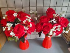 Pair artificial red for sale  BRADFORD