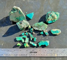 Pacote de sílica áspera Inspiration Mine Chrysocolla Gem, gema do Arizona para cabeamento comprar usado  Enviando para Brazil