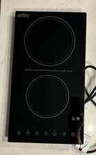 Cooktop elétrico Summit 12” 2 queimadores 230 V radiante compatível com ADA, preto, usado comprar usado  Enviando para Brazil