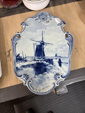 Huge delft plaque for sale  Columbiana