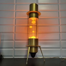 Lâmpada de lava soviética rara vintage 1990 foguete espacial luz noturna, usado comprar usado  Enviando para Brazil