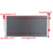 Row aluminum radiator for sale  Chino
