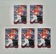 BRYCE HARPER (5 CARTAS) 2012 BOWMAN BASE ROOKIE RC'S; #10 - PHILLIES/NATS comprar usado  Enviando para Brazil