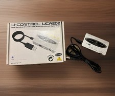 Behringer U-Control UCA202 latência ultrabaixa saída 2 pol/2 saída USB áudio prata, usado comprar usado  Enviando para Brazil
