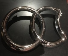 Audi chrome badge for sale  LONDON