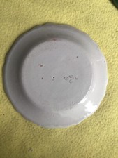 Assiette faïence malicorne d'occasion  Charnay-lès-Mâcon