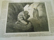 Gravure 1861 enfer d'occasion  La Verpillière