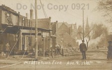 Cartão postal foto real RPPC de Middletown Fire 1910 joalheria em Middletown, PA comprar usado  Enviando para Brazil