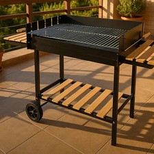 Xxl grillwagen beschichtetem gebraucht kaufen  Overath