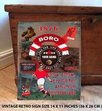 Personalised middlesbrough bor for sale  UK