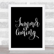 Summer coming quote for sale  UK