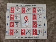 Feuillet timbres neufs d'occasion  Pontacq