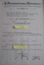 ordine merito usato  Trevenzuolo