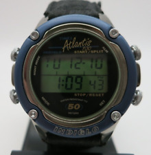 Relógio esportivo digital Timex Atlantis 100 metais - Nova bateria - Cerca de 1998 comprar usado  Enviando para Brazil